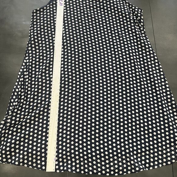 Tommy Hilfiger. Shift DRESS Navy and white polkadot - Picture 4 of 4